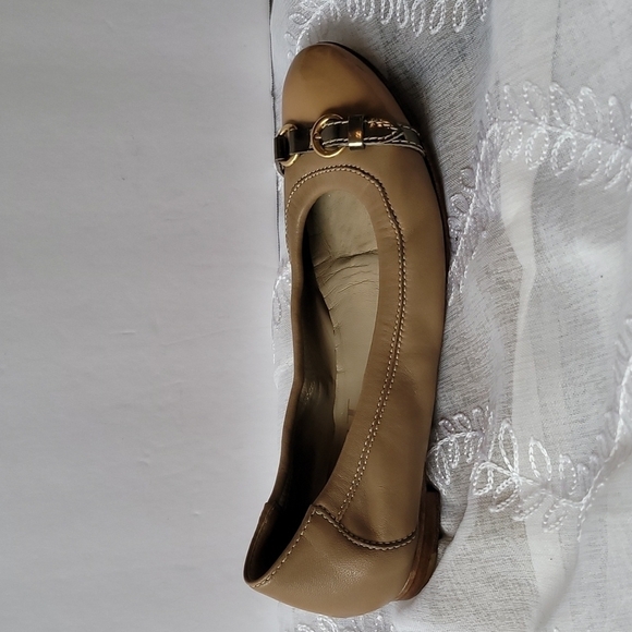 Attilio Giusti Leombruni Women's Flats Size 5.5 Tan - Picture 1 of 7